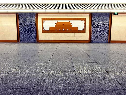 北京天安门浮雕装饰背景