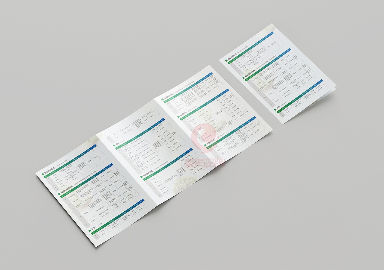 一希品牌设计--折页系列宣传品