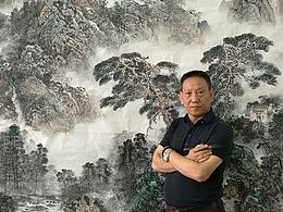 萬嘉模山水畫欣賞