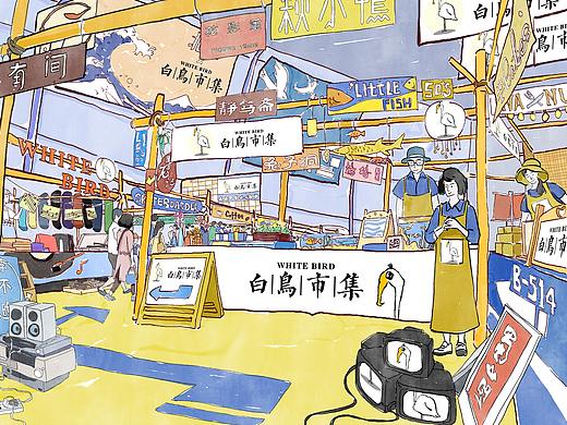 白鸟市集·青春夜市  合肥淮河路步行街