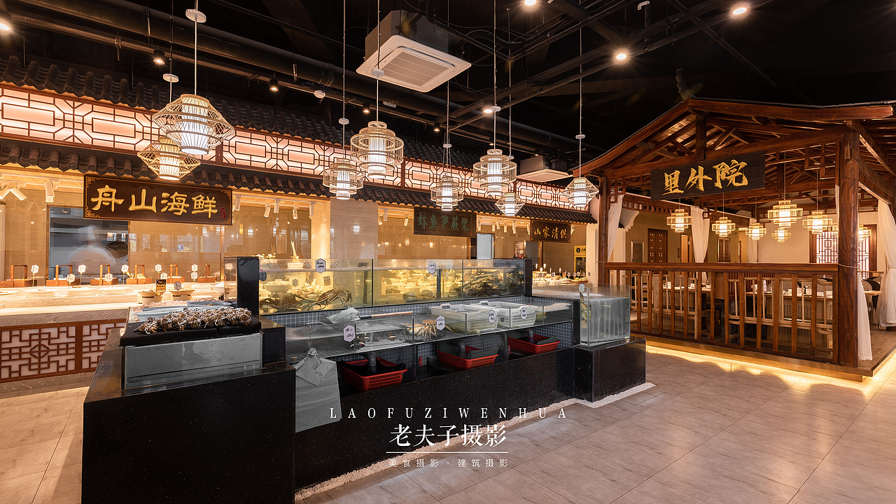 里外院餐厅 餐饮全案视觉包装 美食建筑摄影（图ZMjg1OTA1MDYw） - 美食摄影 - 站酷设计师影侍李导原创素材 - 站酷ZCOOL