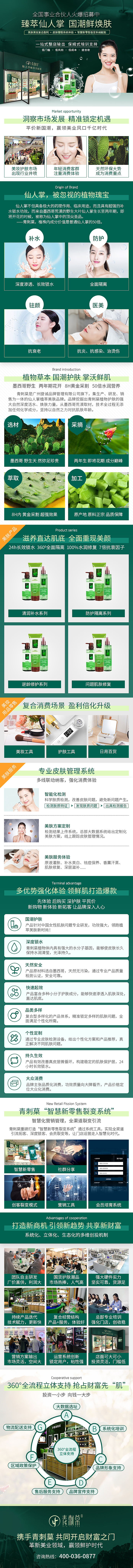 青刺菒化妆品 全案设计