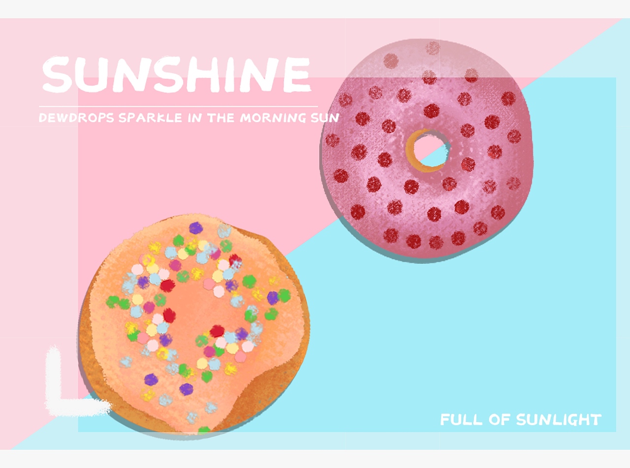 甜品插画（图ZMTk5MDk2MzM2） - 创作习作 - 站酷设计师IIHany原创素材 - 站酷ZCOOL