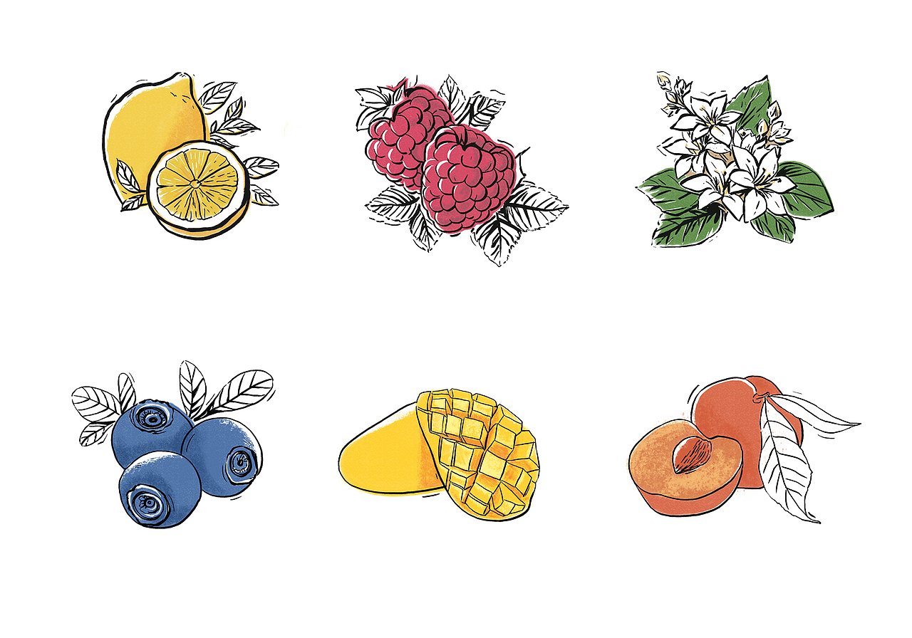 板绘练习【食品包装】（图ZOTYyNzU5MjQ=） - 创作习作 - 站酷设计师利狗狗原创素材 - 站酷ZCOOL