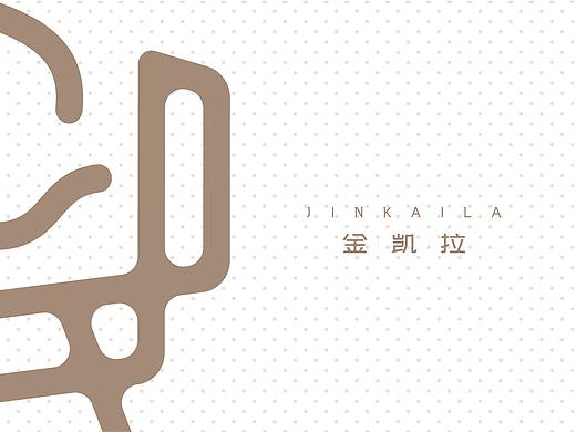 金凯拉logo设计/家居/定制家具/家装/线条/时尚