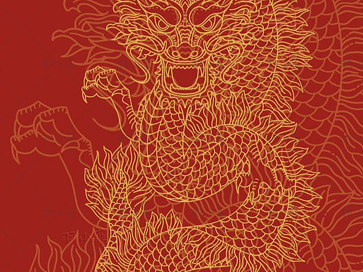 龙年插画