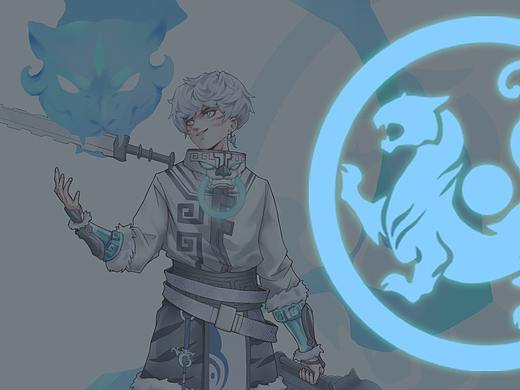 四神兽角色——白虎