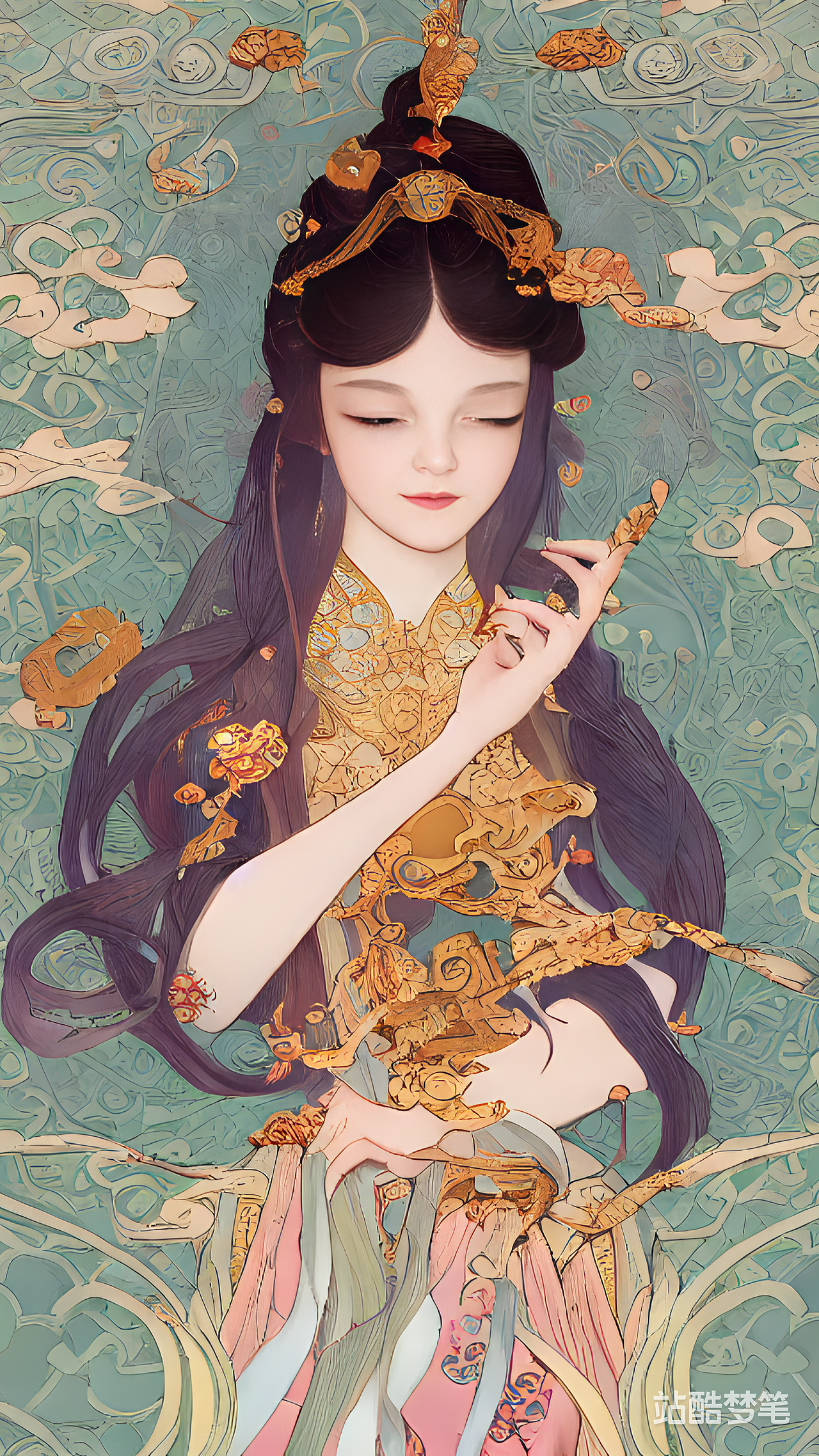#站酷梦笔#龙族，少女，甜美，，错综复杂，详细的，阿（图ZMzMyNzk5ODk2） - AI作品 - 站酷设计师死神AD钙奶原创素材 - 站酷ZCOOL