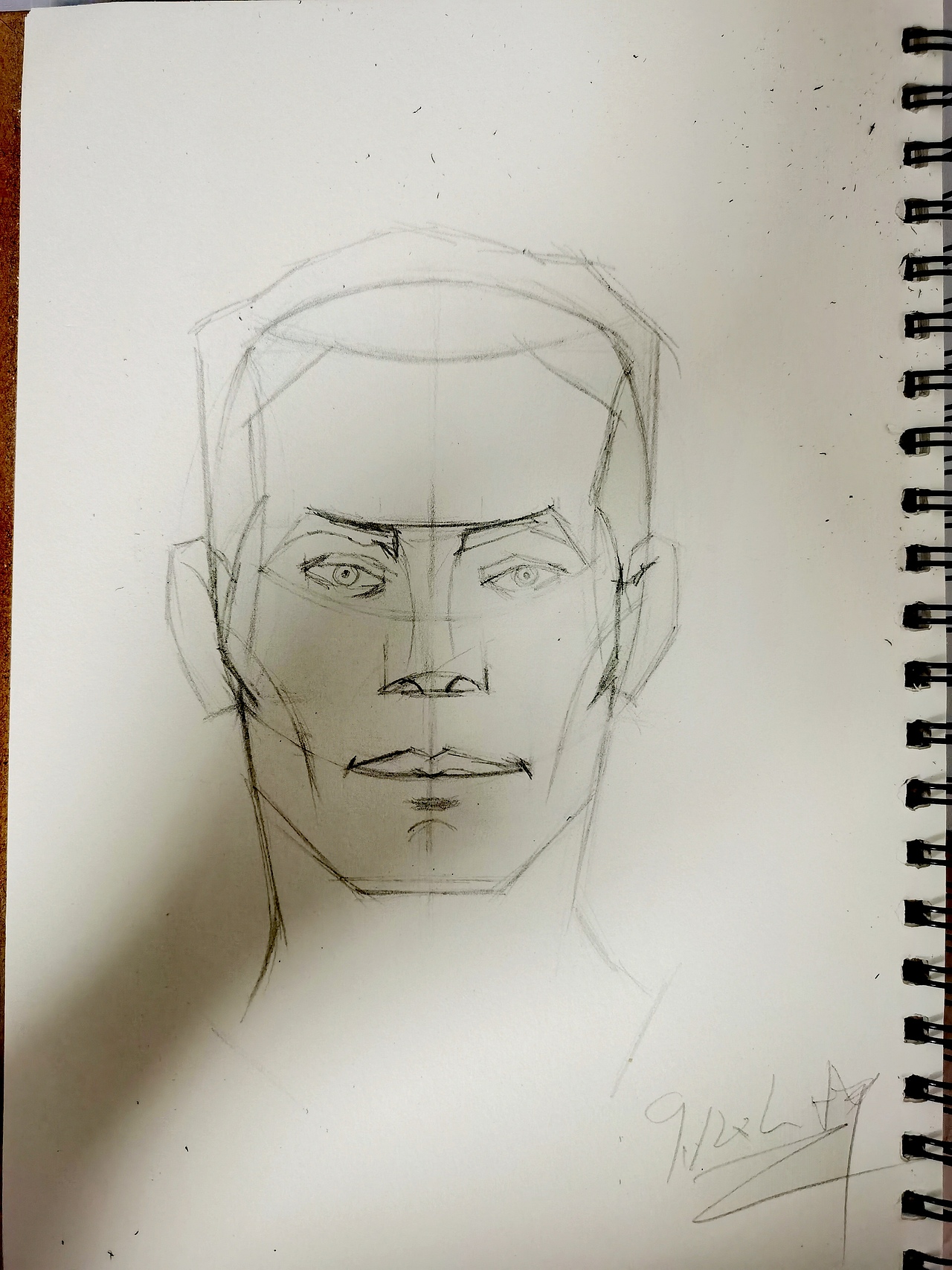 人头|纯艺术|绘画|天魔龙卷风_临摹作品-站酷zcool