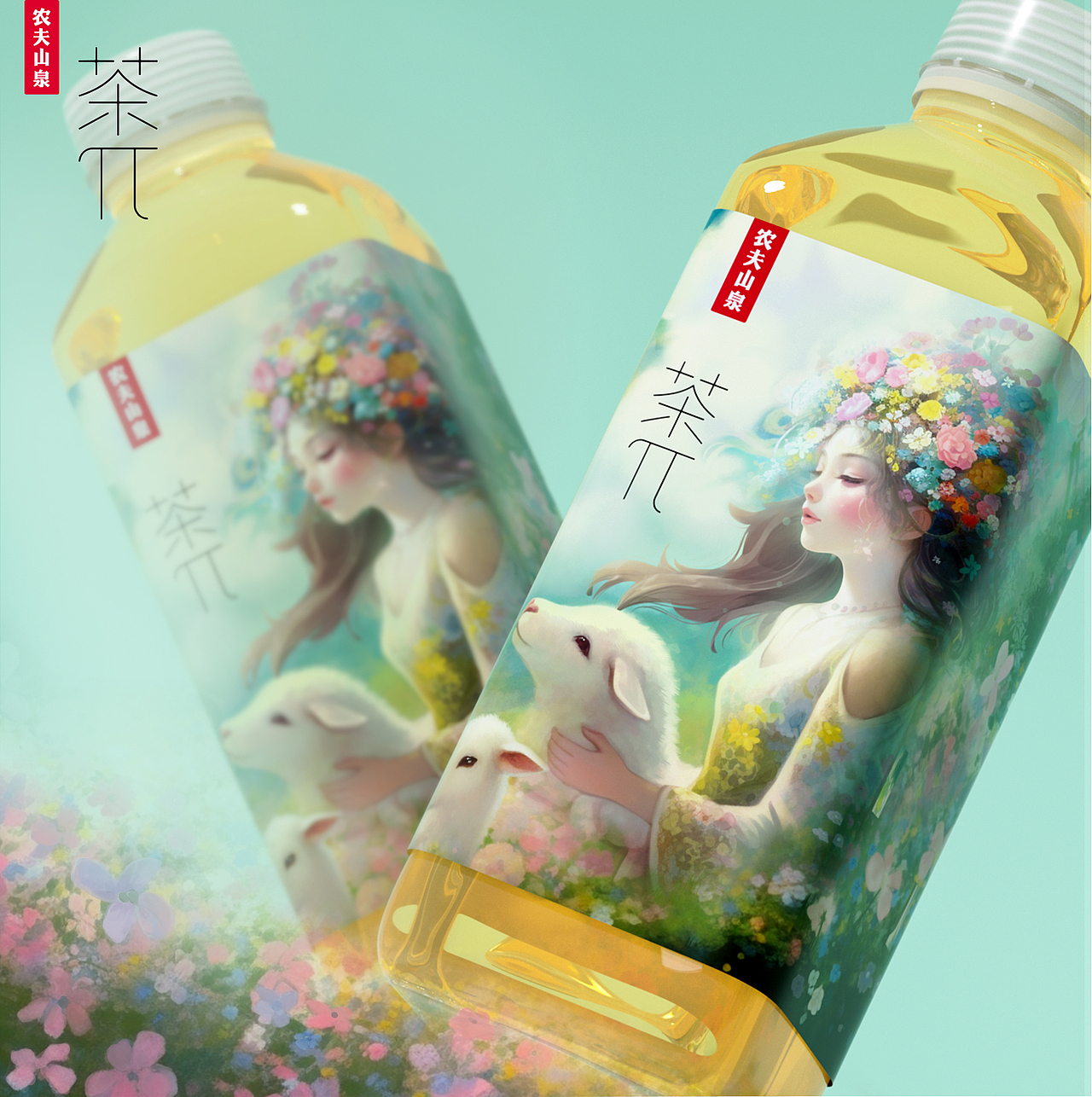 #茶π# 《美好世界-牧羊少女》