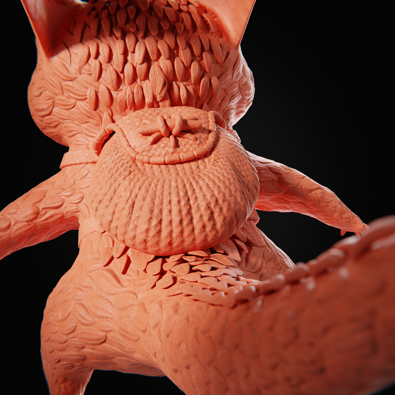 Blender可爱生物雕刻-个人练习作品（图ZMjk5NzI1MTQ0） - 人物/生物 - 站酷设计师baouo原创素材 - 站酷ZCOOL