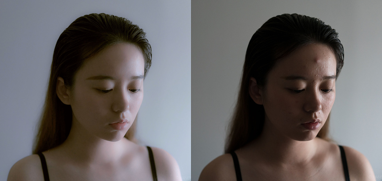 人像调色练习【性冷淡风】