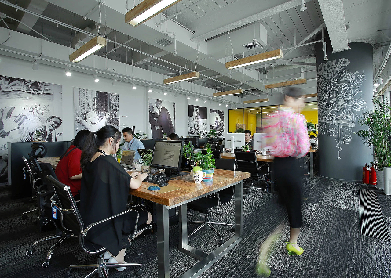 云华互动济南办公室:开放空间里的精致创意