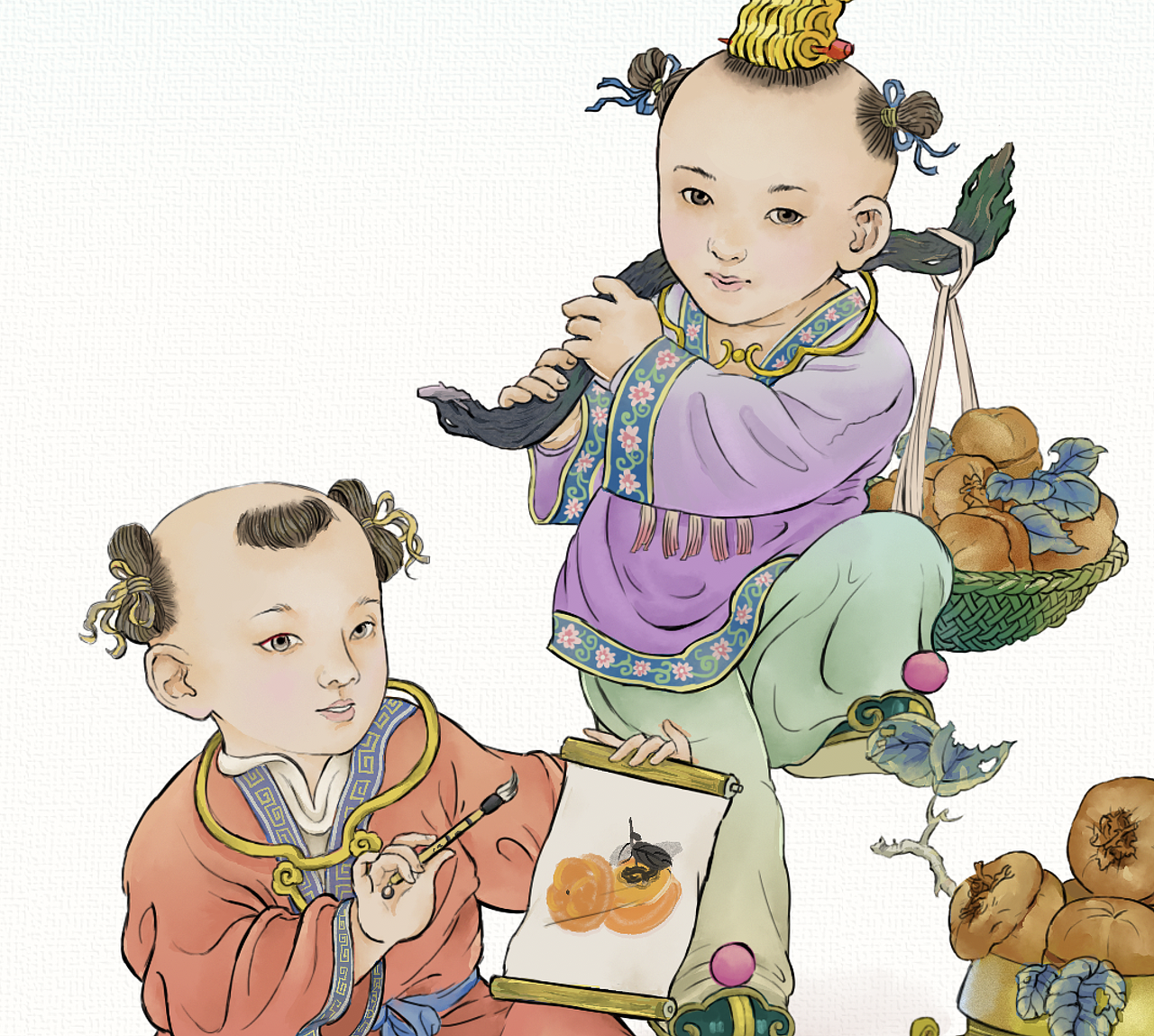 【申万】国风复古节气海报