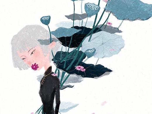 花（个人主页-ZNDQzNjkzNjQ=） - 创作习作 - 站酷设计师吴糖可乐原创素材 - 站酷ZCOOL