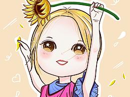 甜美玻璃卡通風(fēng)格