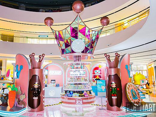 POP MART 十五周年美陈展——武汉江宸天街&青岛万象城