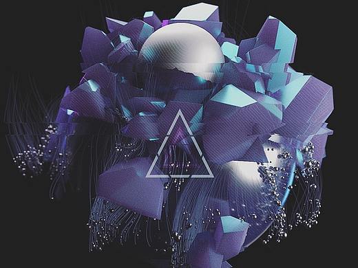 梅红C4D 每日图形设计 (十七）