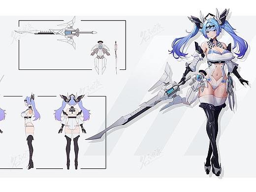 挥舞大剑的战斗系女仆