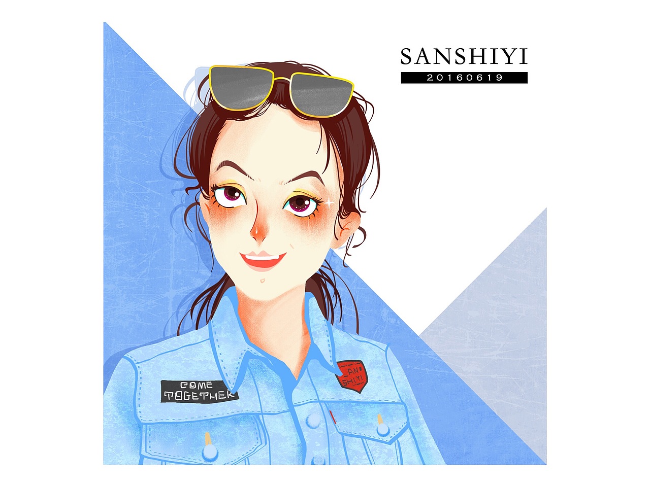 板绘头像大杂烩