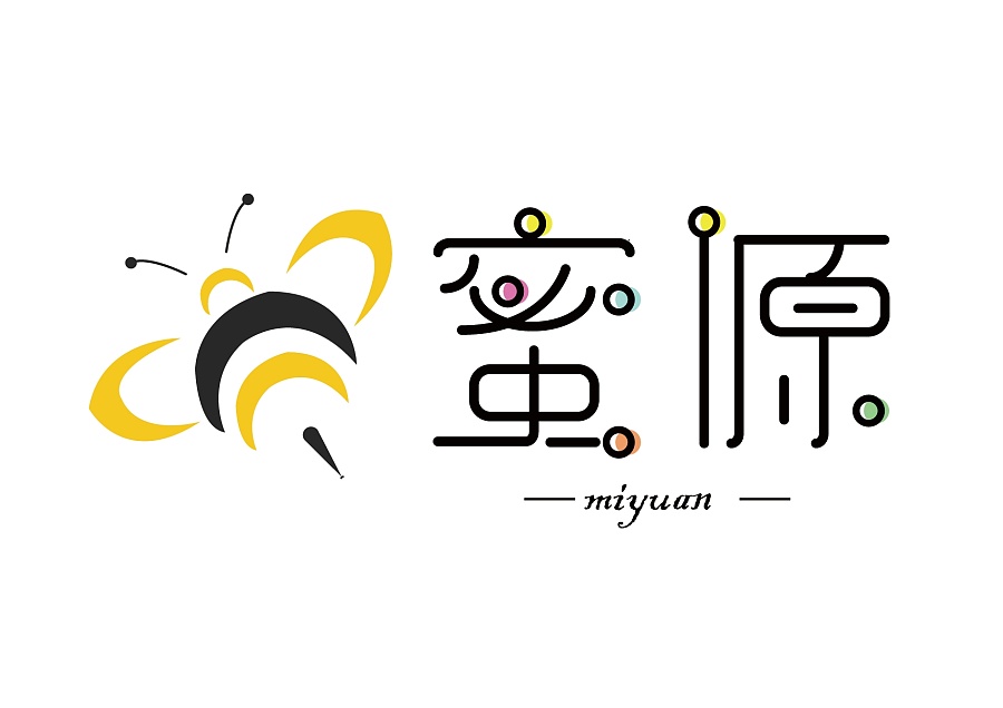 原创作品:蜜源logo