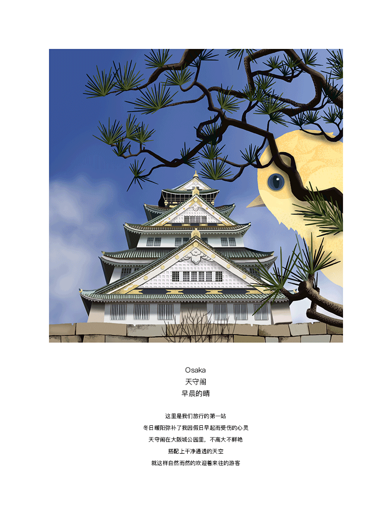 记录和麻麻的关西行（图ZMTIyOTI5OTg4） - 创作习作 - 站酷设计师Aprilkid原创素材 - 站酷ZCOOL