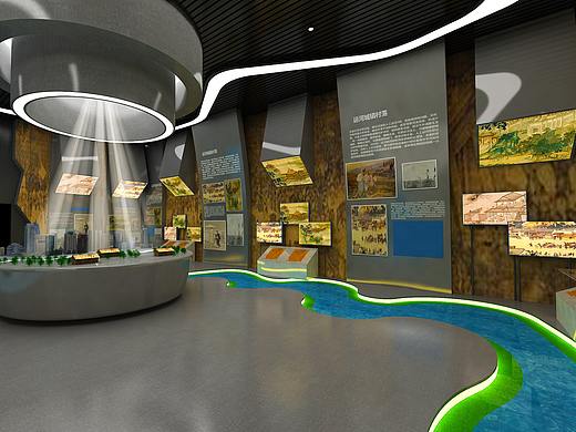 文化展厅（个人主页-ZNTI4ODU2MDQ=） - 其他三维 - 站酷设计师P2h1原创素材 - 站酷ZCOOL