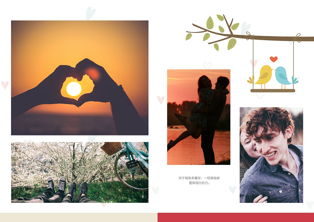 图帮主为您提供精美的情侣恋人纪念照片书模板,如果您也喜欢此模板