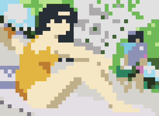 8Bits Ghibli（图ZMTc2NzIxMDgw） - 像素画 - 站酷设计师YUCHONG_原创素材 - 站酷ZCOOL