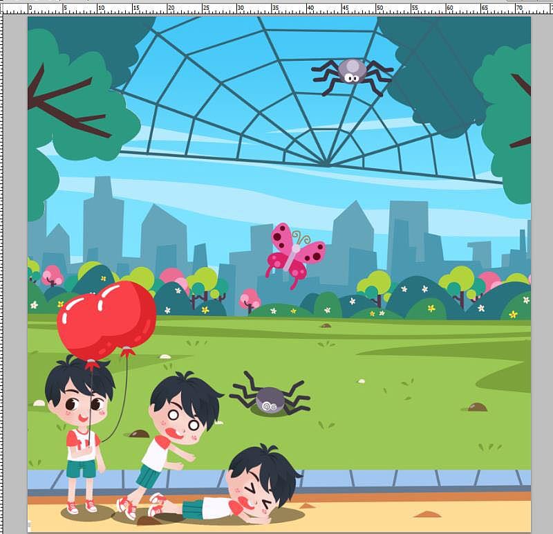 儿童插图（图ZMTQ2MDM4Njg4） - 儿童插画 - 站酷设计师张八爸爸原创素材 - 站酷ZCOOL