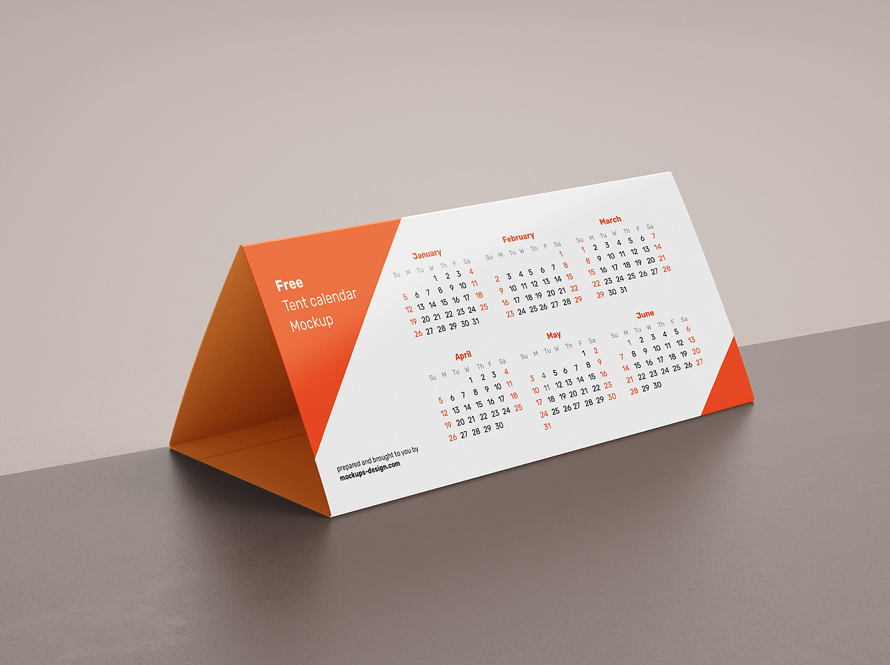 桌卡台卡日历多功能样机系列