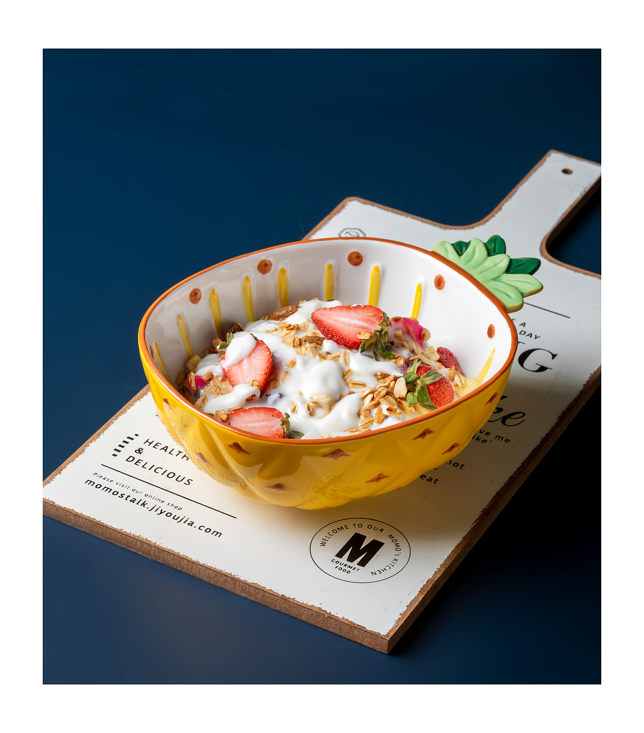 南京电商拍摄 水果沙拉碗可爱少女心饭碗（图ZMjMxOTU0MzQ0） - 产品摄影 - 站酷设计师漫渡光影原创素材 - 站酷ZCOOL