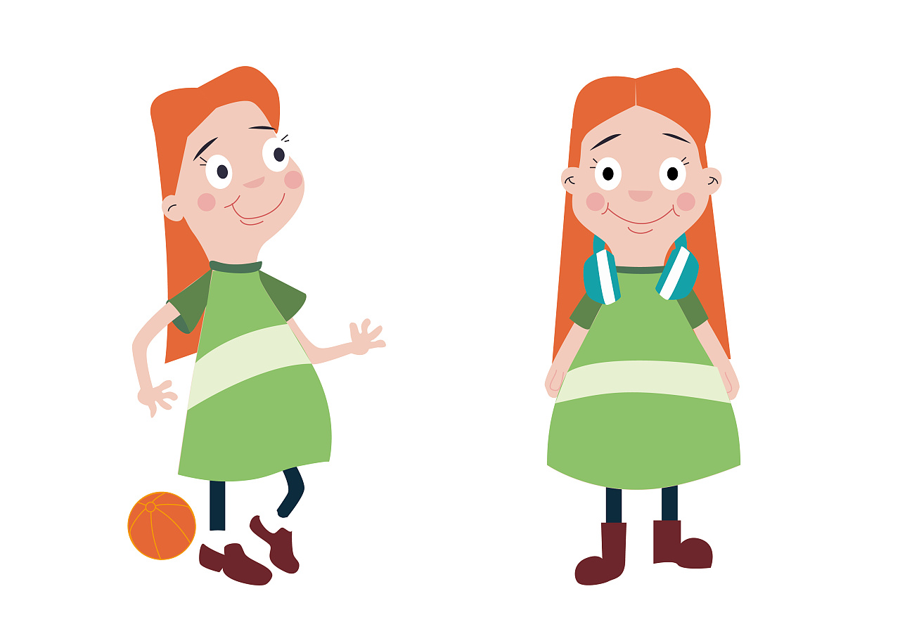 原创ip人物形象设计欧美风格