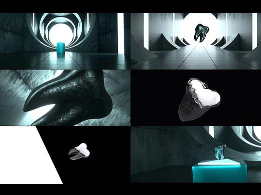 C4D OC 牙齿净化练习 附工程文件