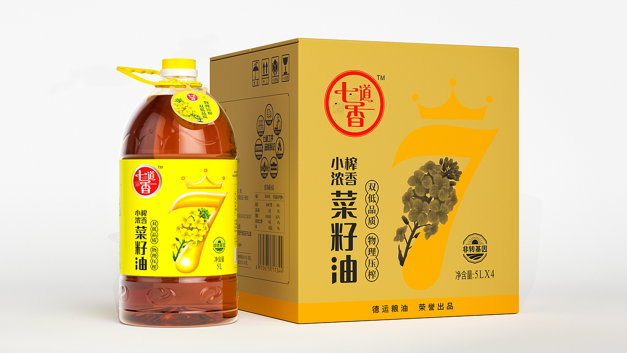 七道香食用油包装