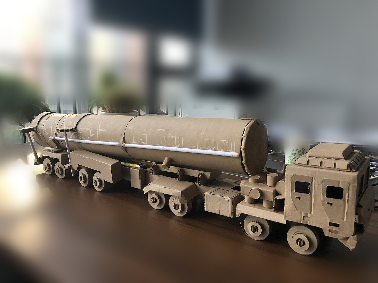 东风31a洲际导弹发射车