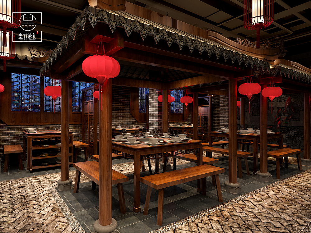 小龙坎火锅店设计(日喀泽店) | 重庆连锁火锅店设计