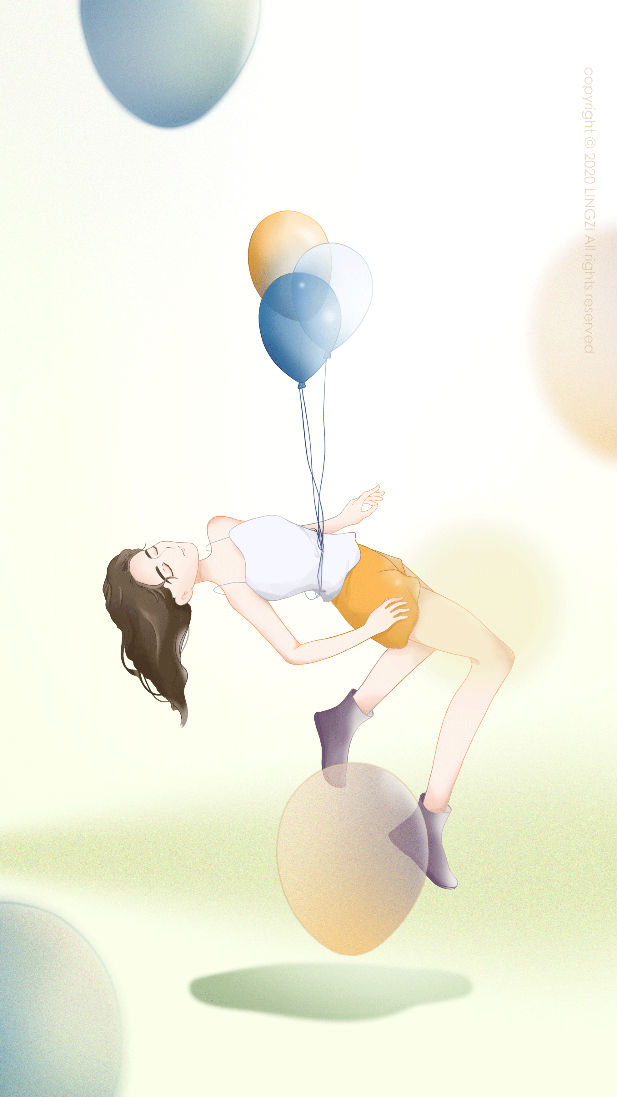 我一脚踏空 我就要飞起来了