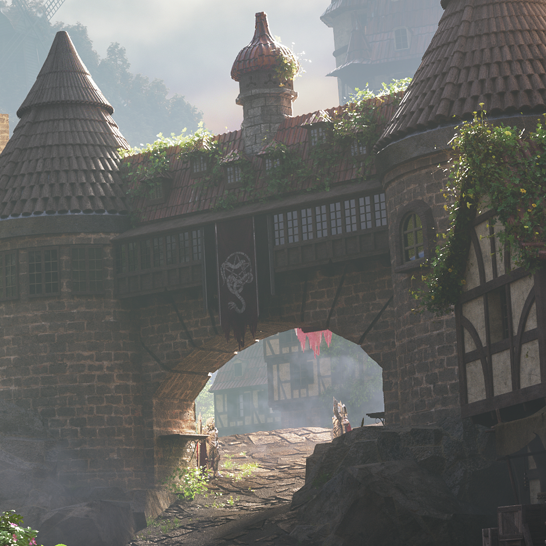 小镇（图ZMjk2MDUxODQ4） - 场景 - 站酷设计师Glassheart原创素材 - 站酷ZCOOL