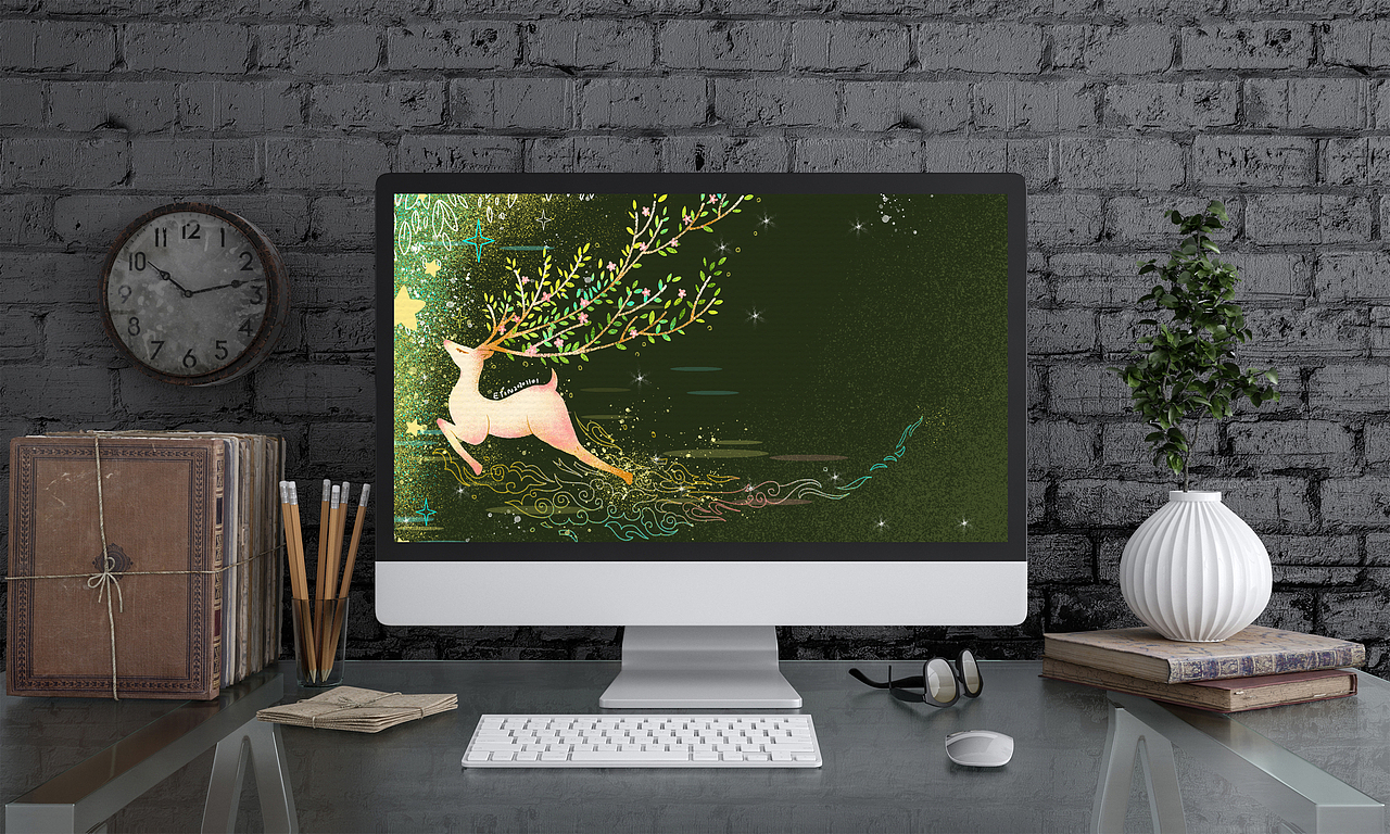 ETIN插画 | 我坠入大海·拥抱一个梦