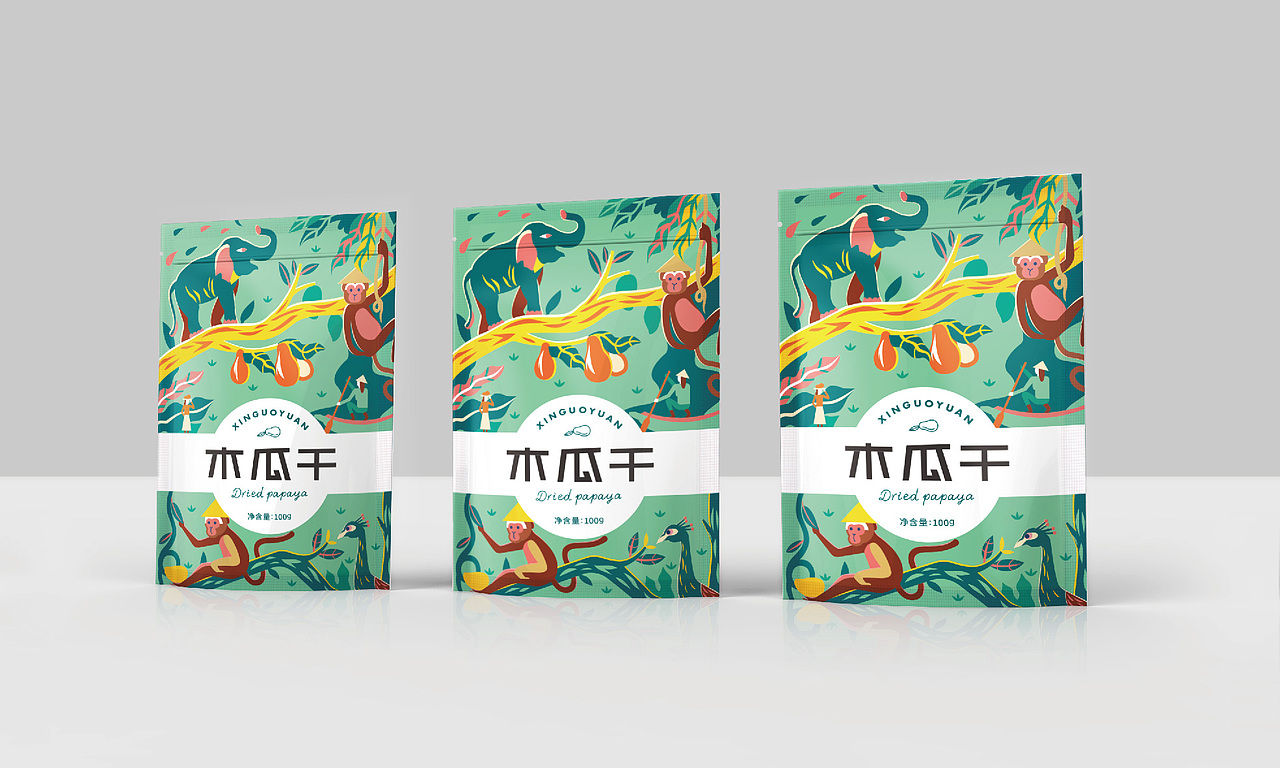 果干包装设计 静行设计（图ZNjIzMzQ4NTI=） - 包装 - 站酷设计师096陈友绵原创素材 - 站酷ZCOOL
