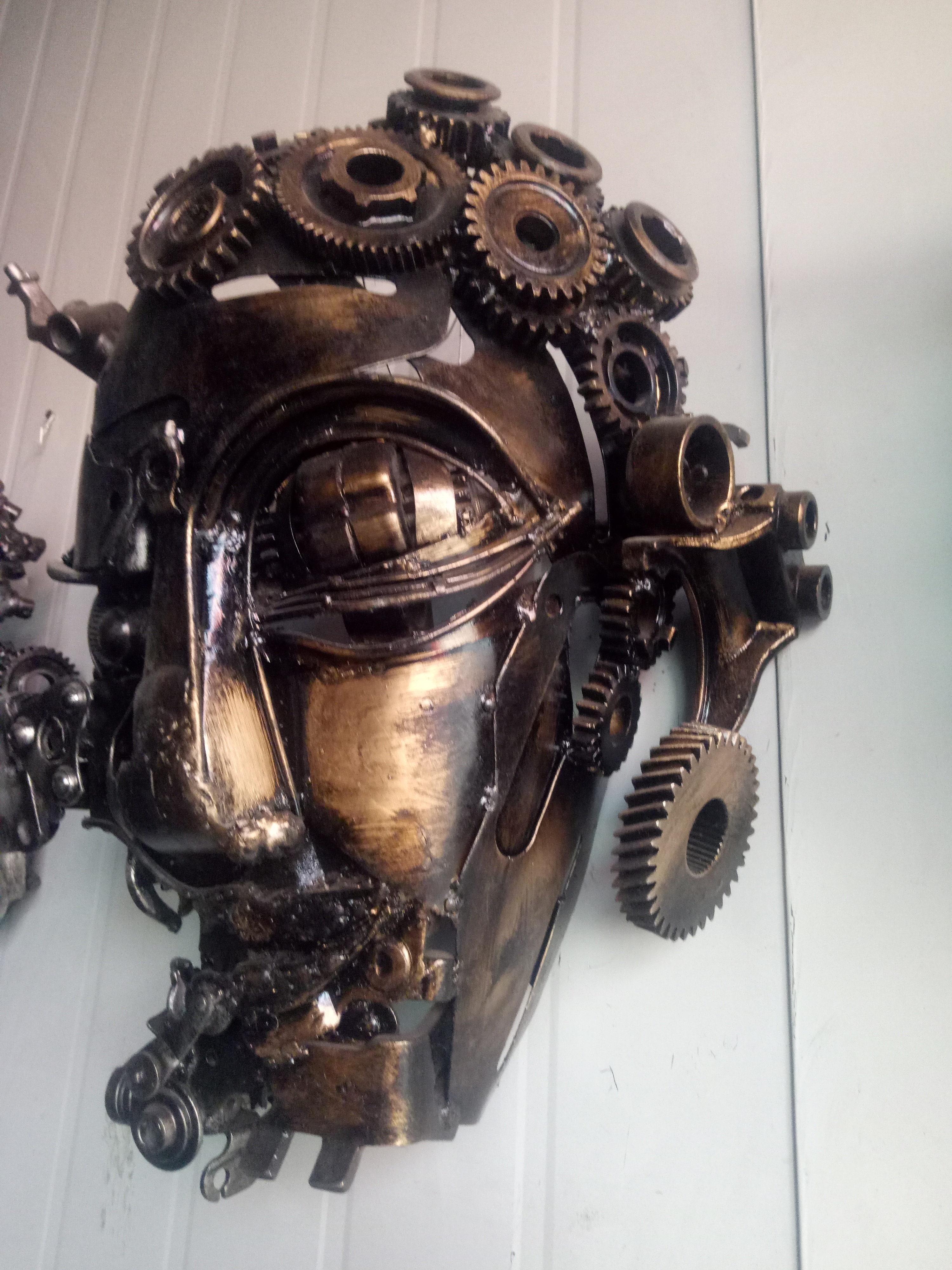 一念之间 铁艺雕塑重金属朋克风