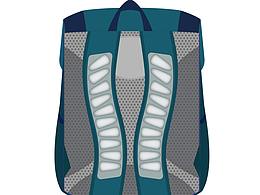 气垫鹅卵石减震肩带