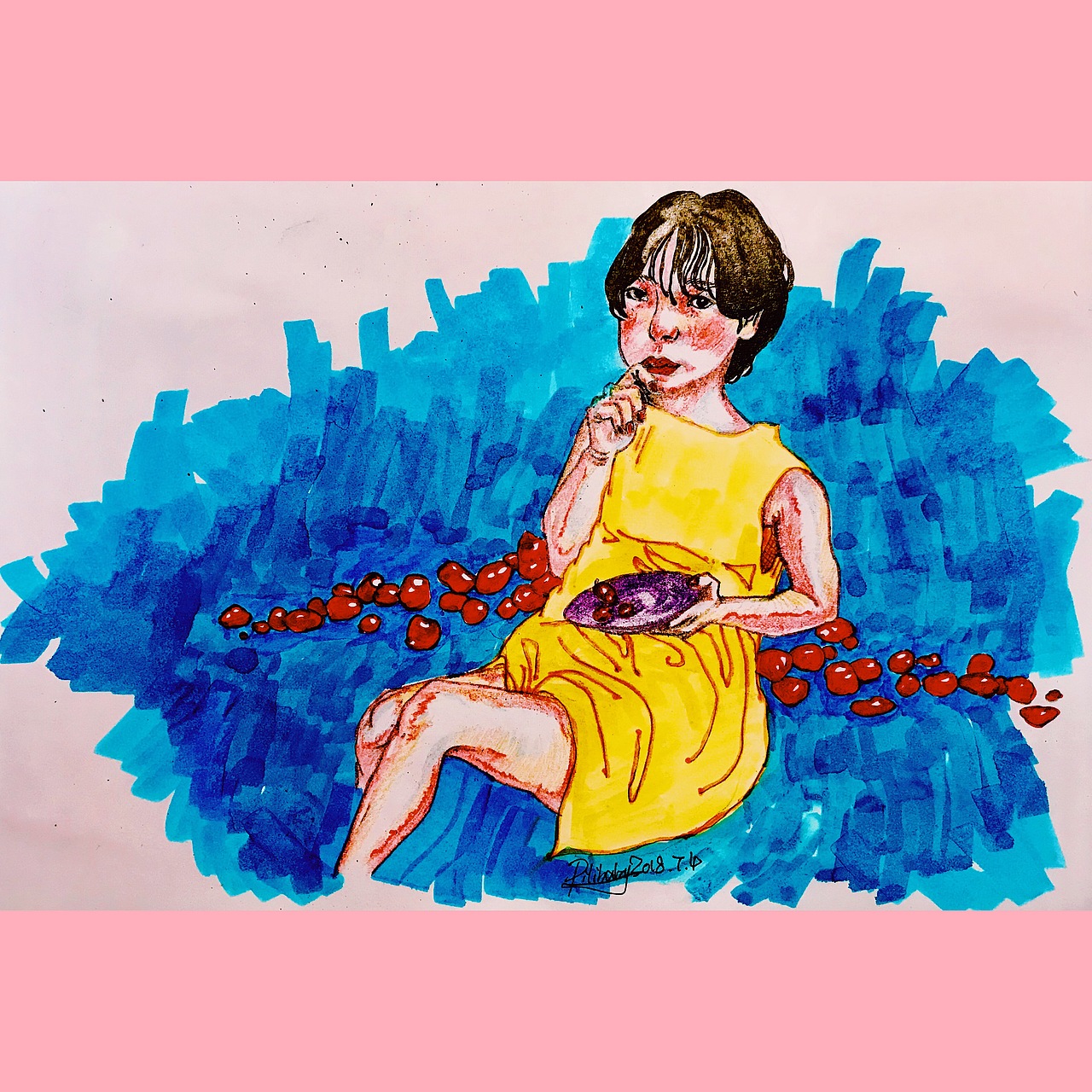 women（图ZMTI1MzY1ODM2） - 绘画 - 站酷设计师我是霹雳倍倍原创素材 - 站酷ZCOOL