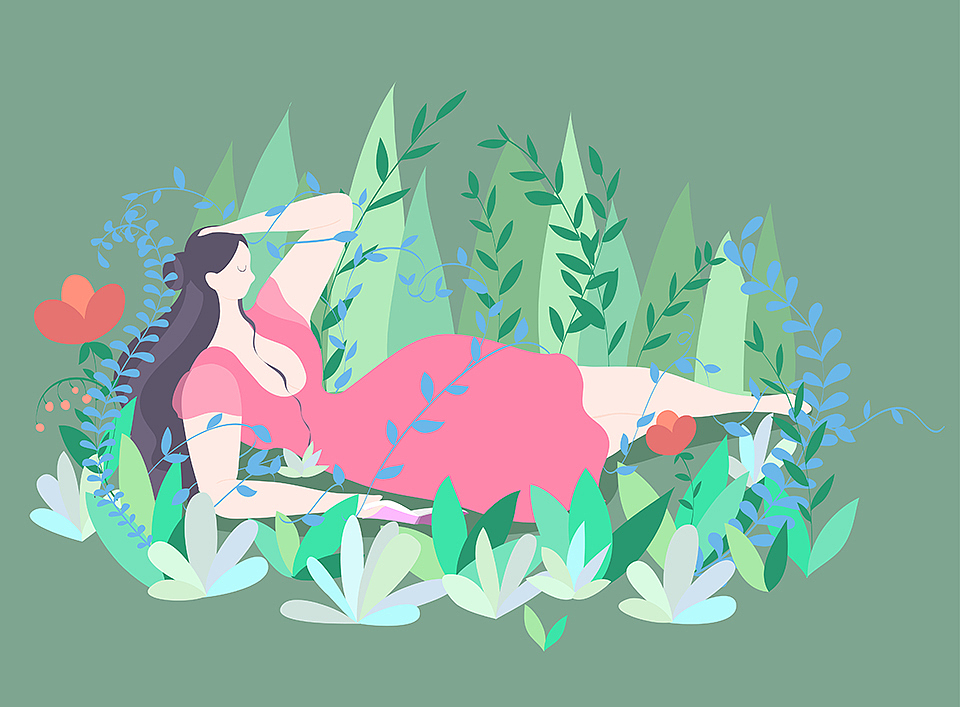 矢量人物插画练习