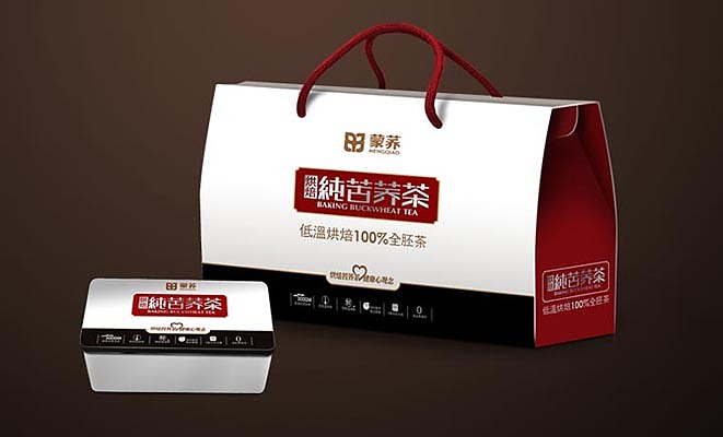 蒙荞苦荞茶系列产品包装设计