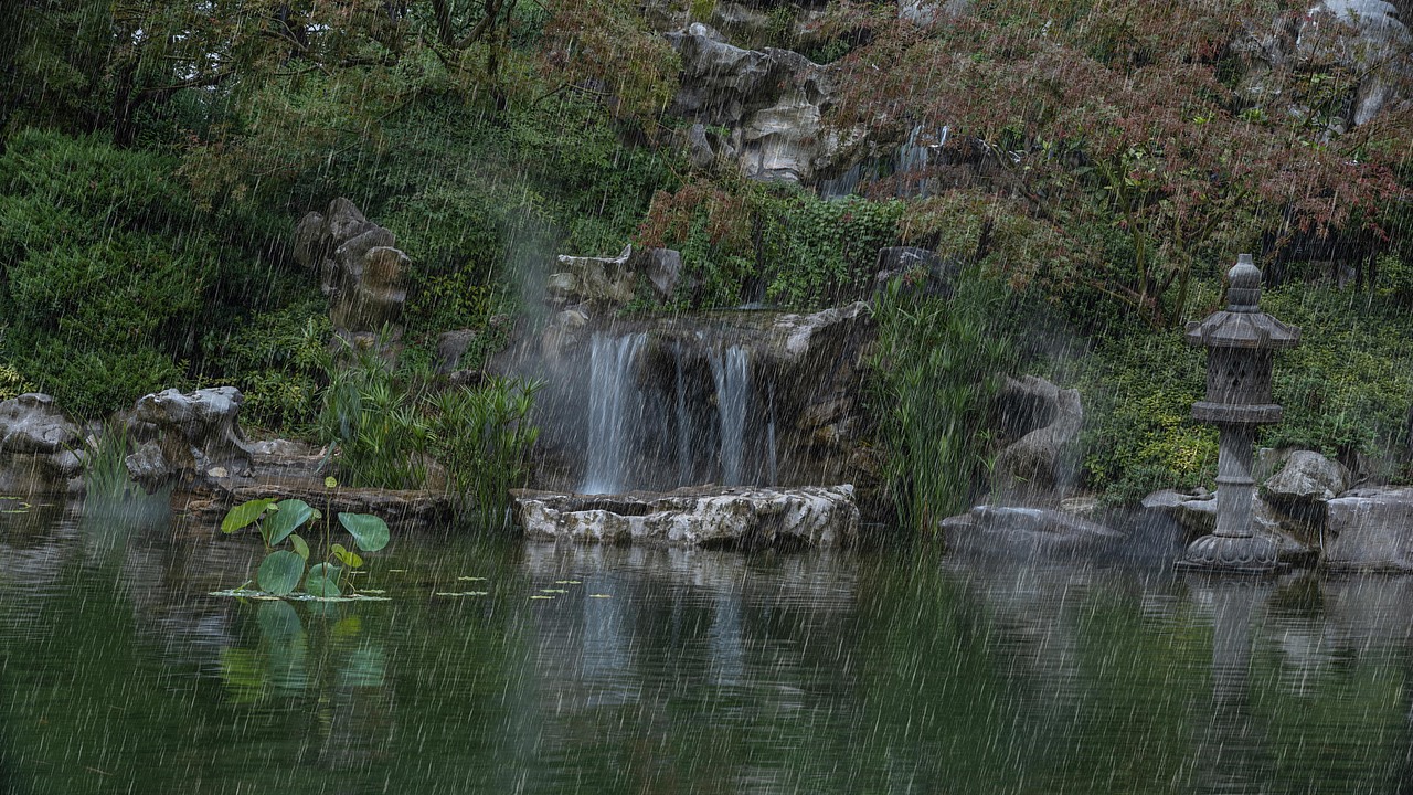 融创桃花源·春雨（图ZMjg2NTczMDY4） - 环境/建筑摄影 - 站酷设计师熊欢建筑摄影原创素材 - 站酷ZCOOL