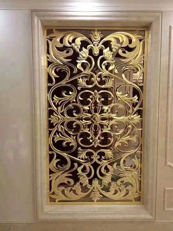 简约时尚小轻奢主义入户客厅装饰玄关隔断