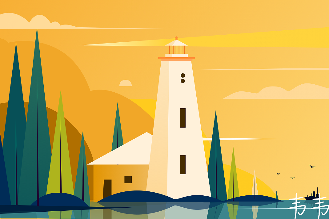风景插画