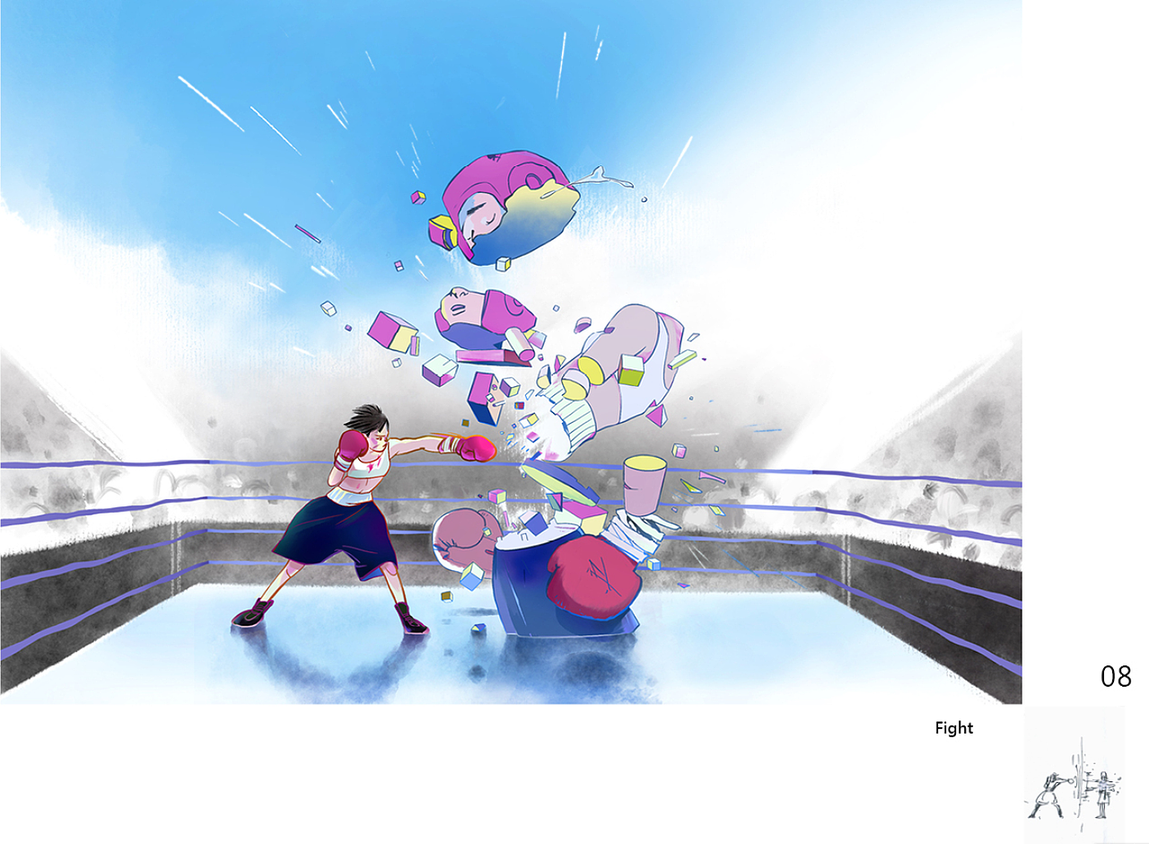 【插画】The Boxing Life